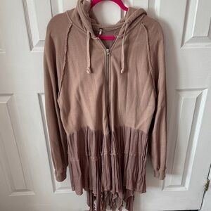 Women's Free People Zip-up Cardigan